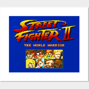 Street Fighter 2 Posters and Art